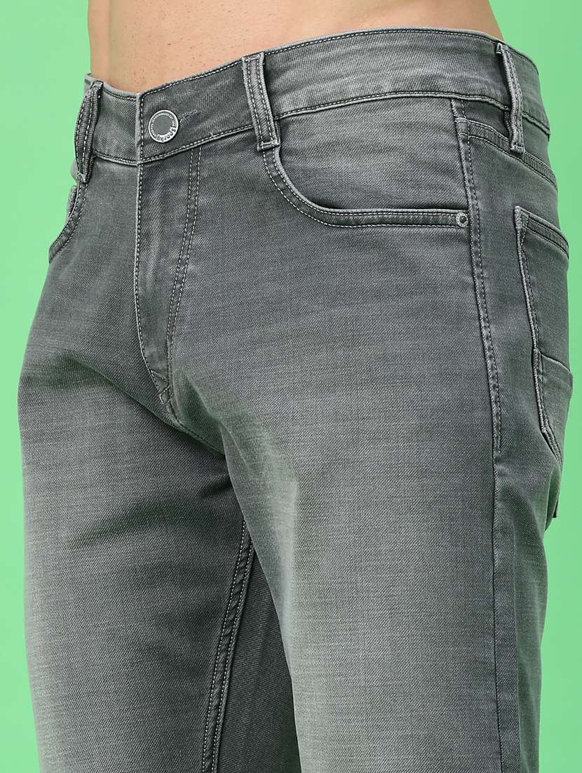 Men Washed Mid Rise Full Length Jeans - 22278794 -  Standard Image - 5