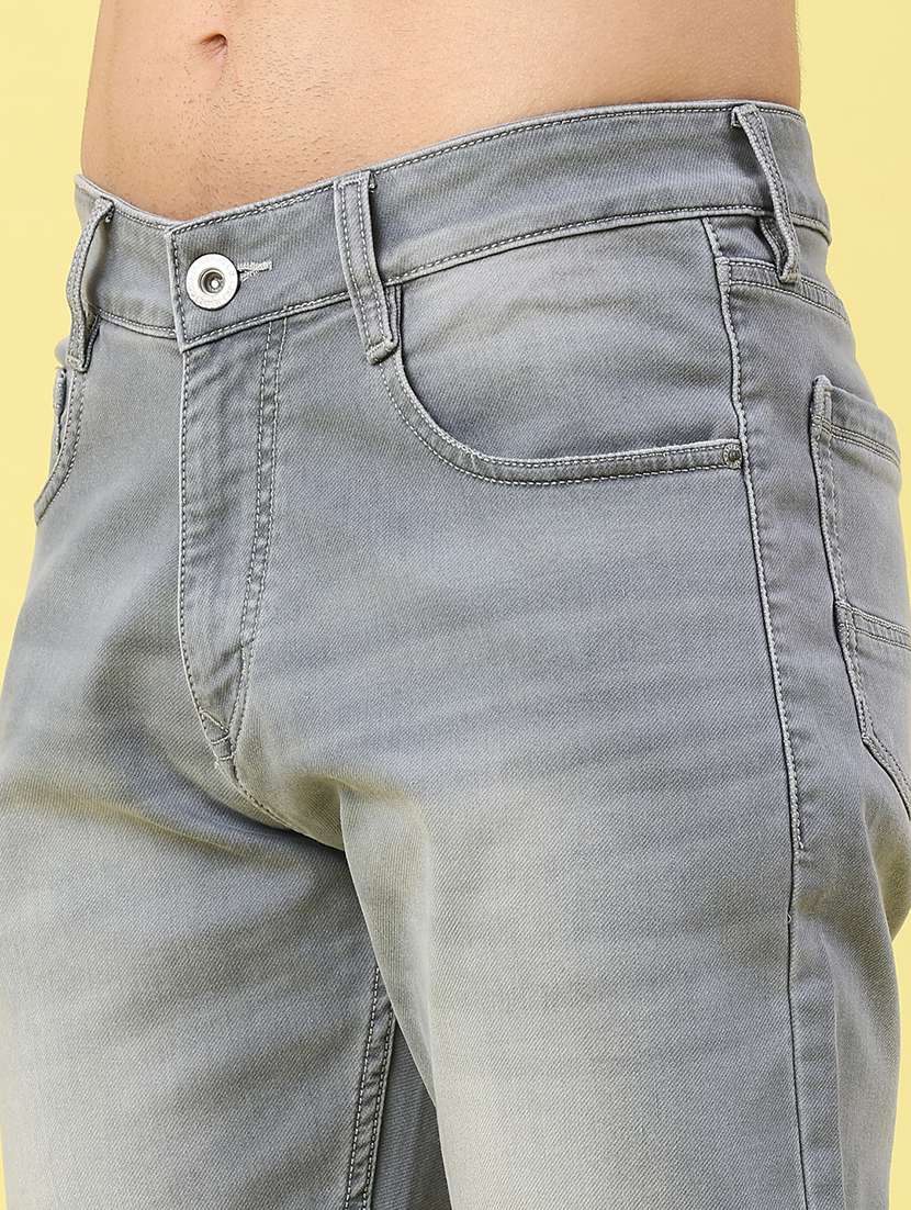 men washed mid rise full length jeans - 22278801 -  Standard Image - 5