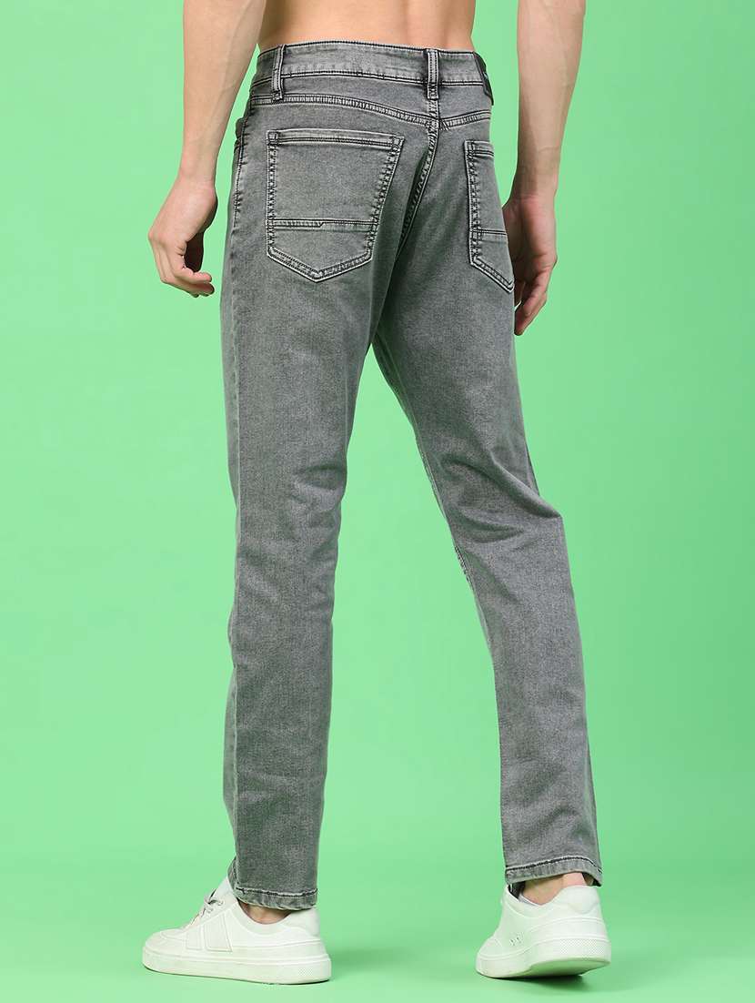 men washed mid rise full length jeans - 22278803 -  Standard Image - 3