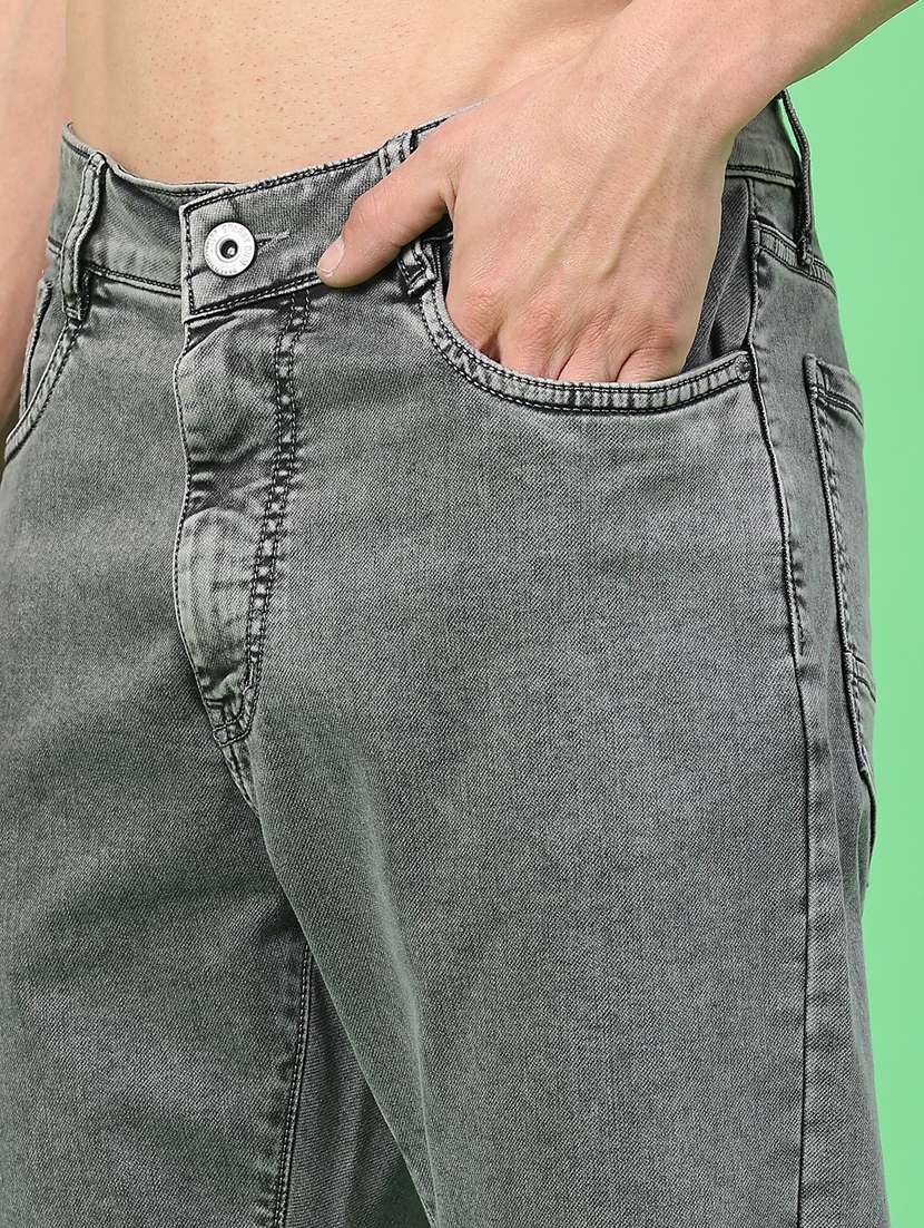men washed mid rise full length jeans - 22278803 -  Standard Image - 5