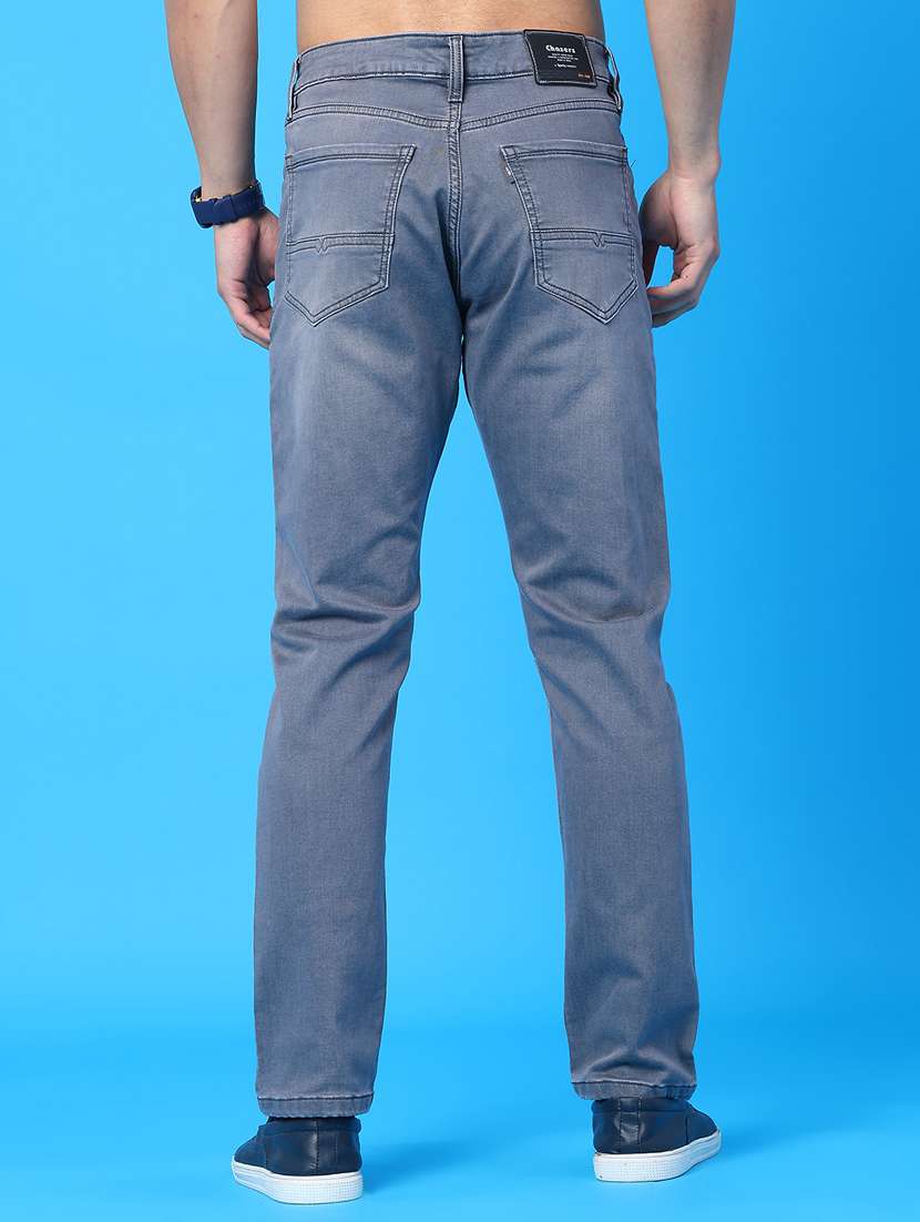 men washed mid rise full length jeans - 22278806 -  Standard Image - 3