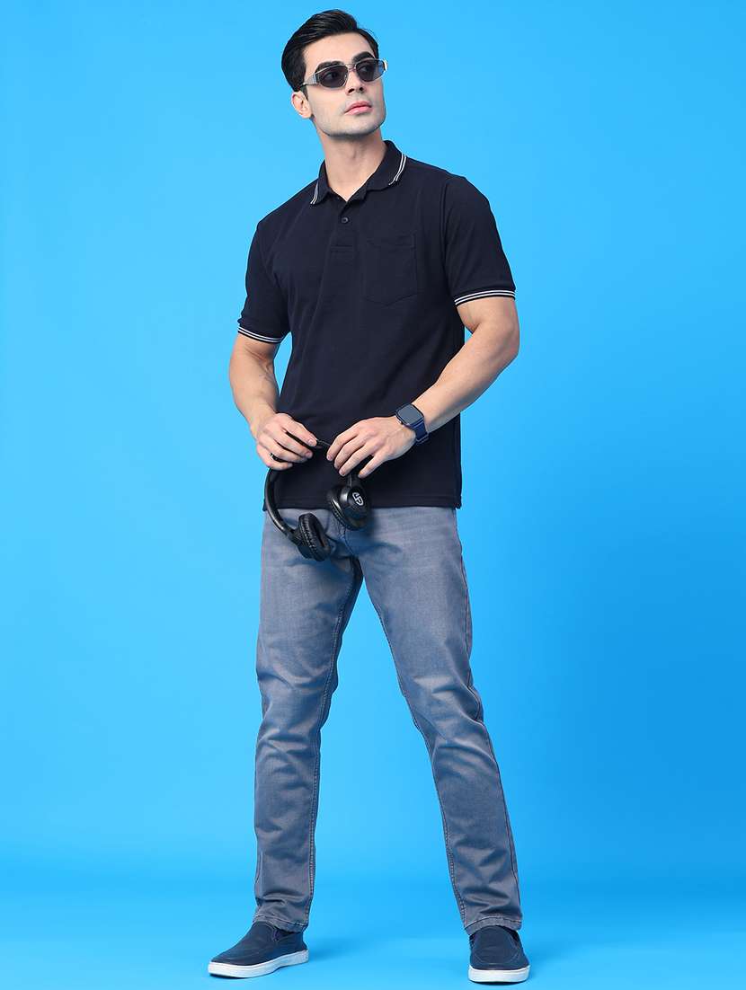 men washed mid rise full length jeans - 22278806 -  Standard Image - 5