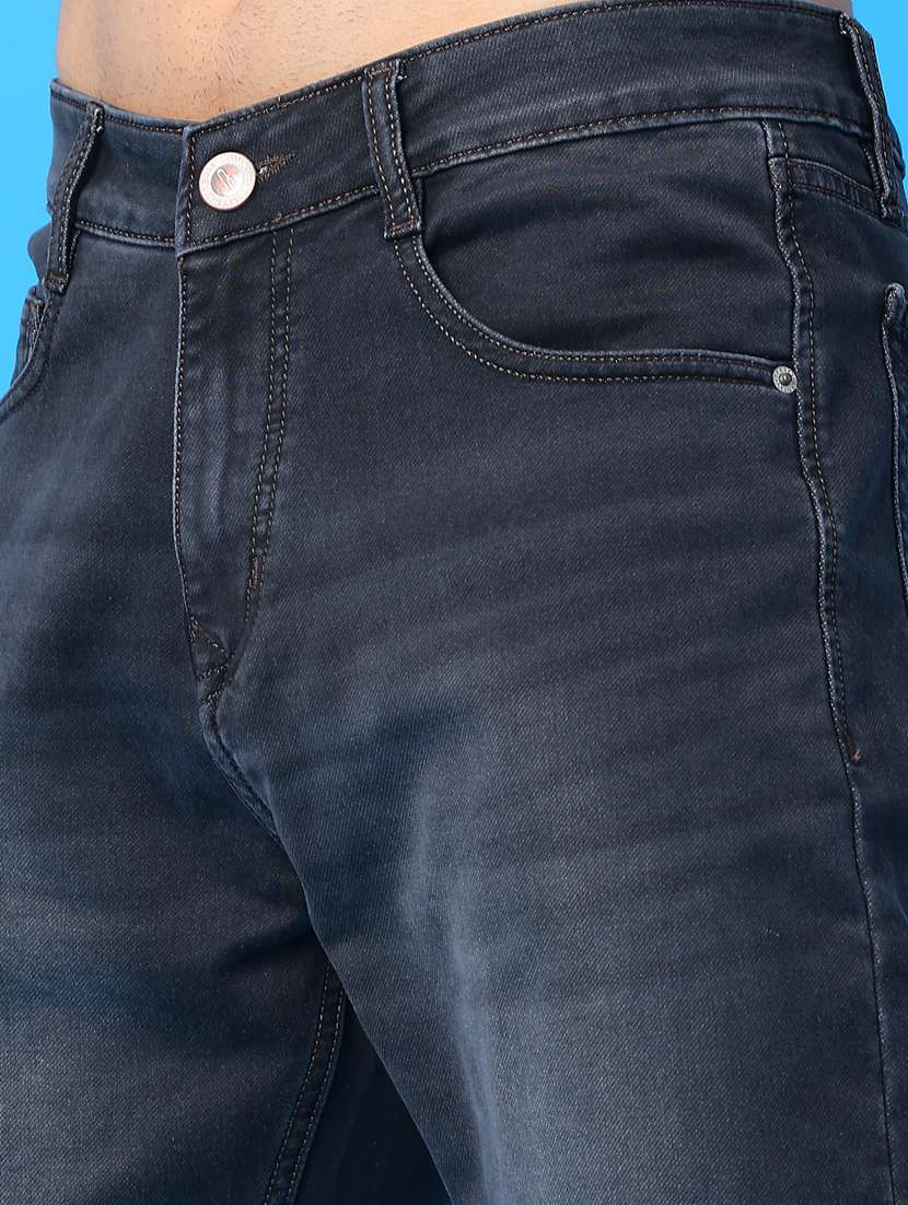 Men Washed Mid Rise Full Length Jeans - 22278819 -  Standard Image - 5
