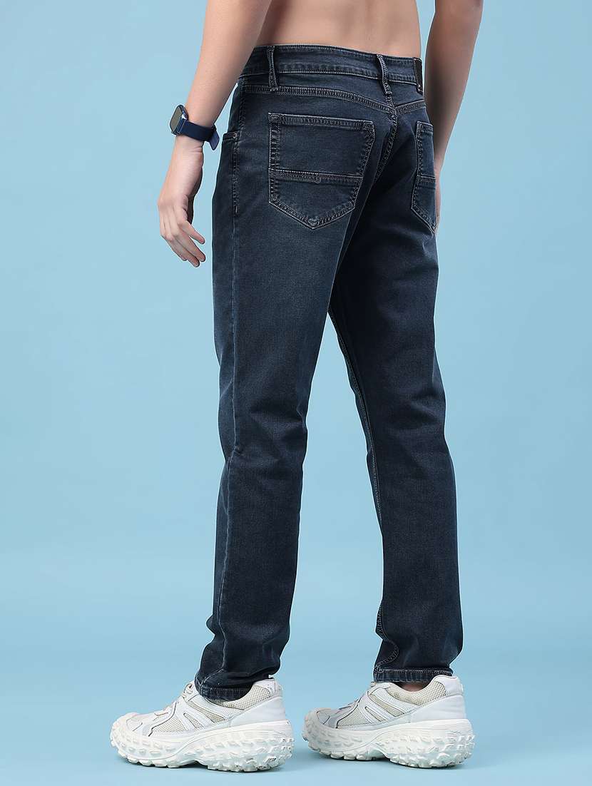 men washed mid rise full length jeans - 22278829 -  Standard Image - 3