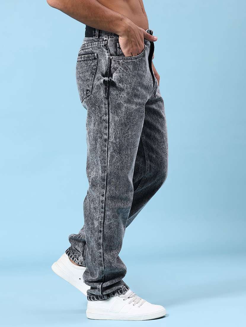 men grey cotton jean - 22278858 -  Standard Image - 3