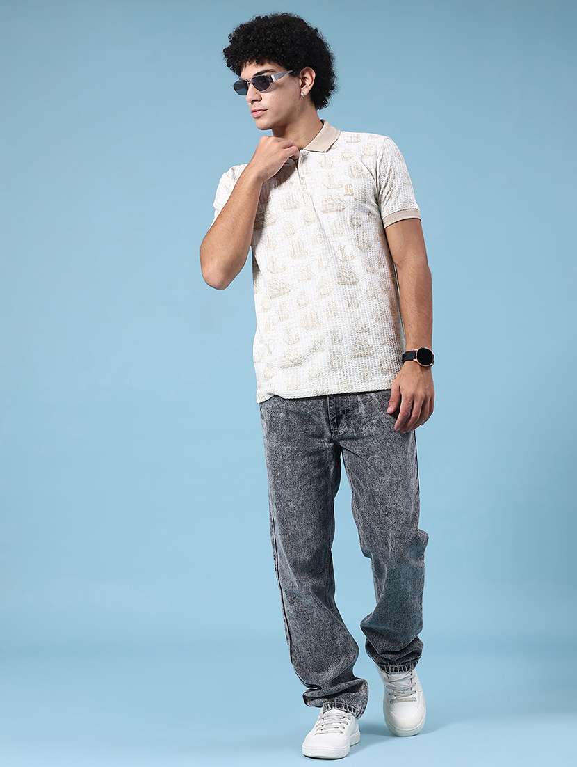 men grey cotton jean - 22278858 -  Standard Image - 5
