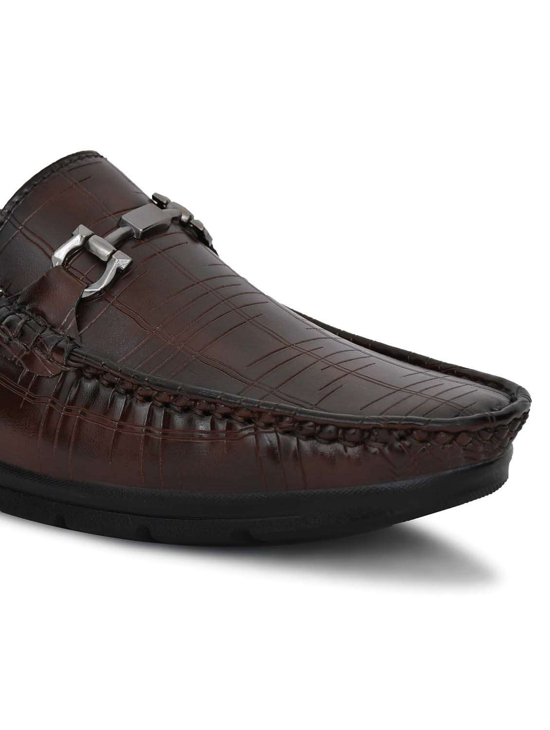 men solid horsebit slip on loafer - 22279198 -  Standard Image - 5