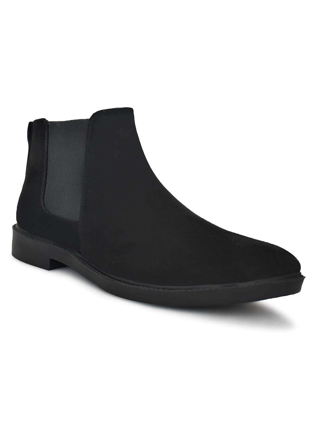 men solid slip on chelsea boots - 22279216 -  Standard Image - 3