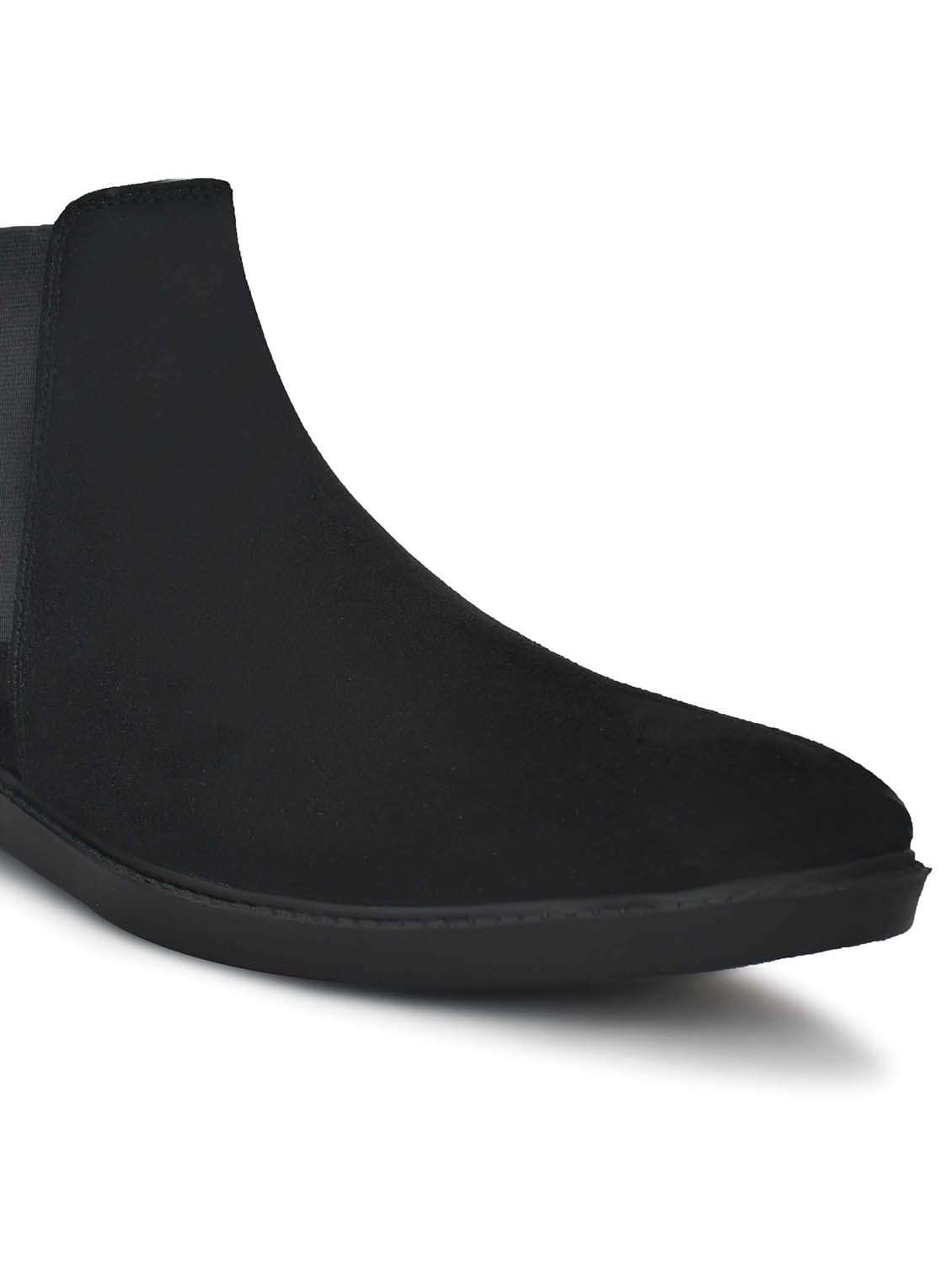men solid slip on chelsea boots - 22279216 -  Standard Image - 5