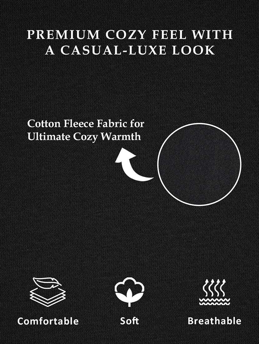 men solid crew neck long sleeve sweatshirt - 22279316 -  Standard Image - 5