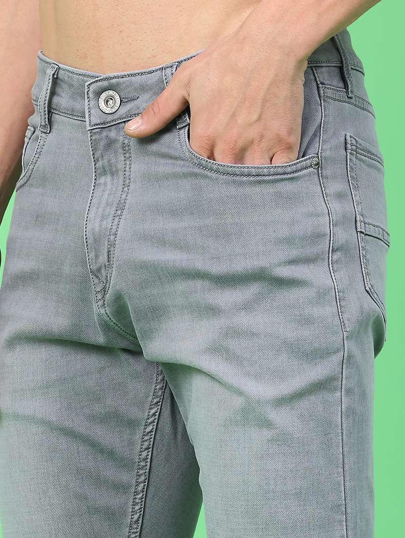 men washed mid rise full length jeans - 22279804 -  Standard Image - 5