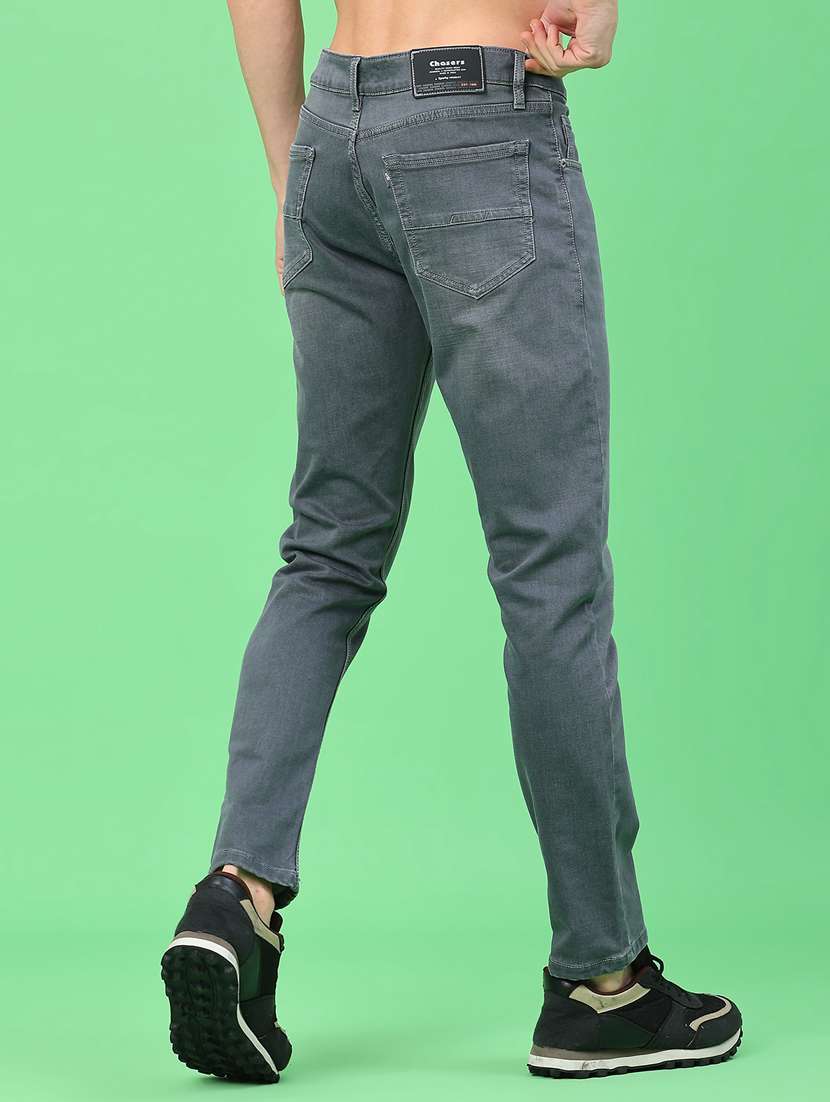 men washed mid rise full length jeans - 22279805 -  Standard Image - 3