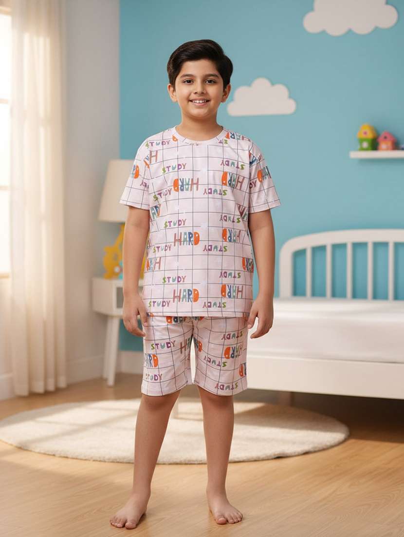 peach cotton shorts set coords