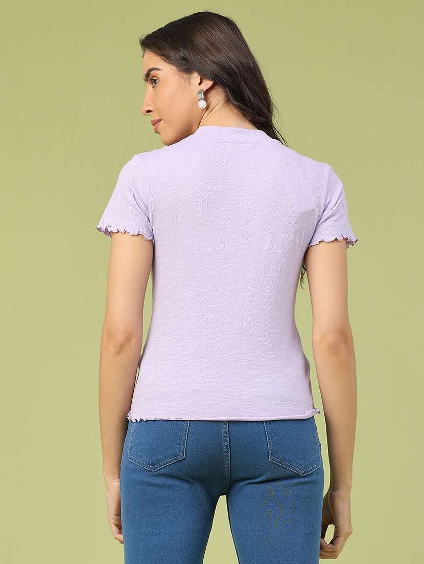 women embeoidered short sleeve t-shirt - 22280008 -  Standard Image - 3