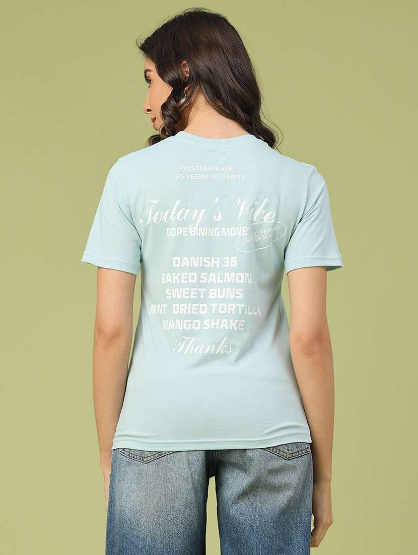 women printed short sleeve t-shirt - 22280014 -  Standard Image - 3