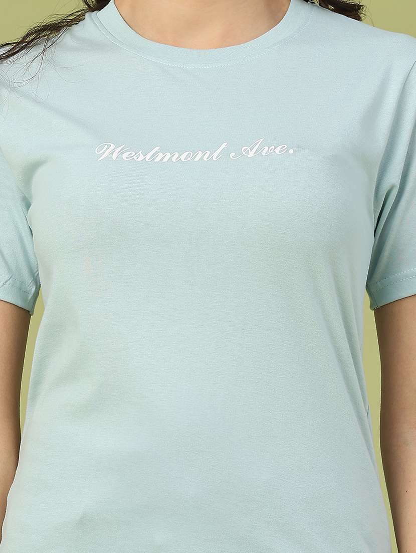 women printed short sleeve t-shirt - 22280014 -  Standard Image - 5