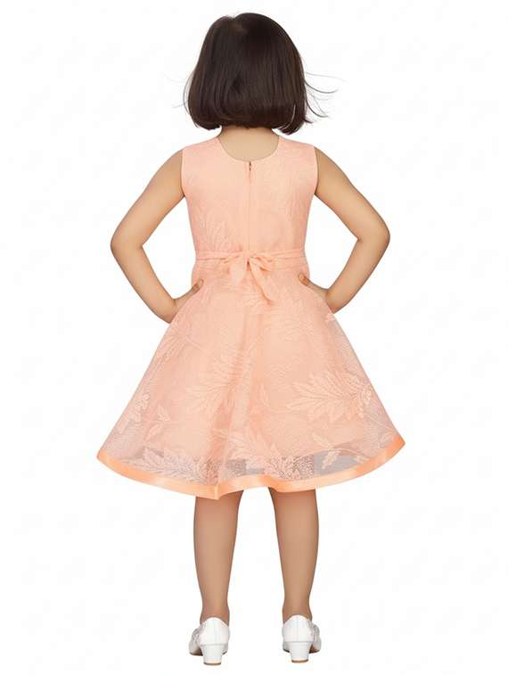 kids self design round neck dress - 22280241 -  Standard Image - 3