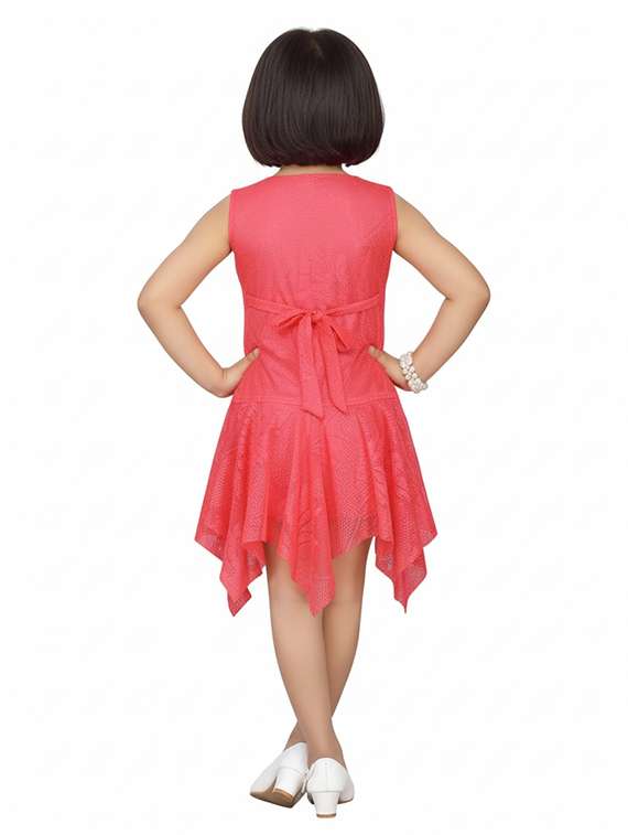 kids self design round neck dress - 22280244 -  Standard Image - 3