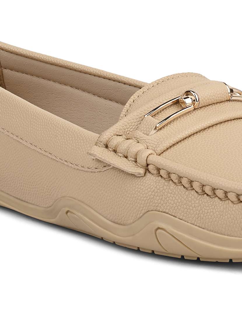 women solid slip on loafer - 22280423 -  Standard Image - 5