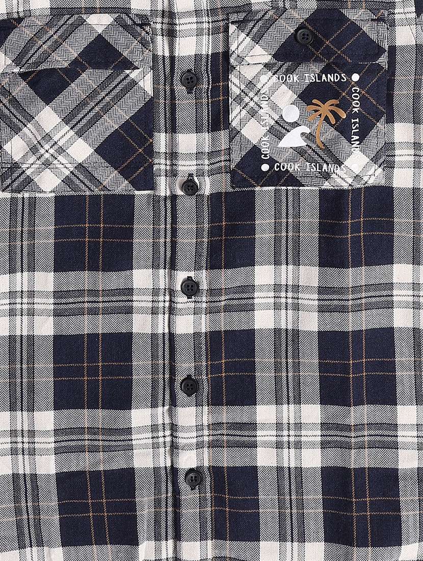 boys printed collared short sleeve shirt - 22280607 -  Standard Image - 3