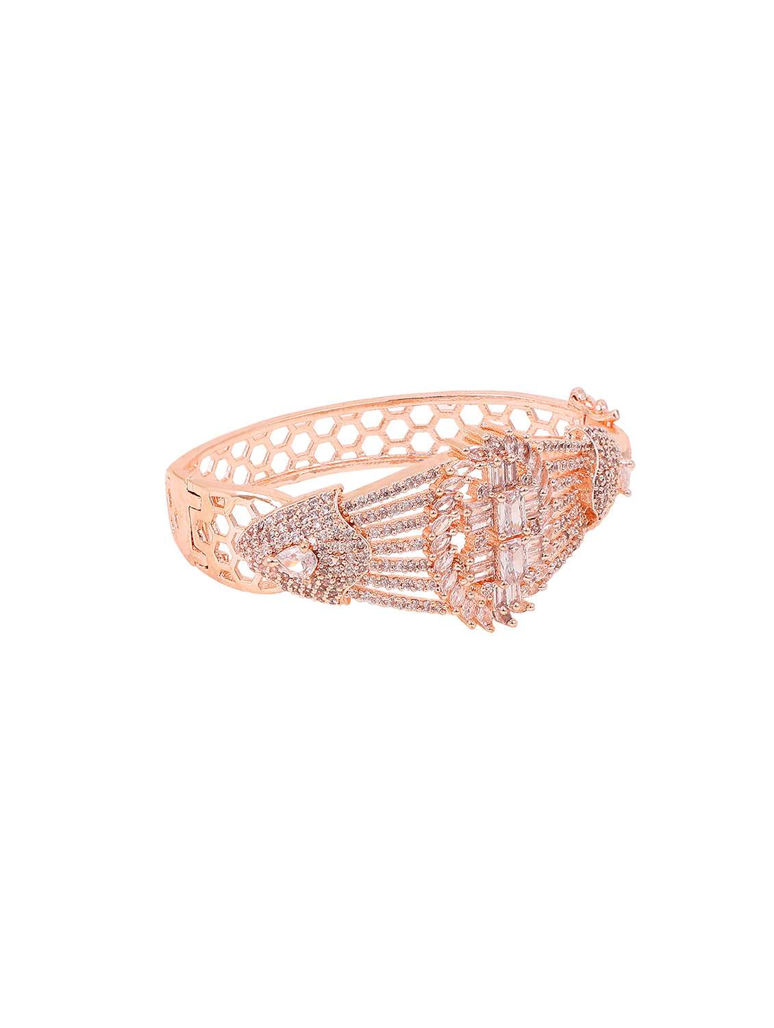 cubic zirconia kada bracelet - 22280805 -  Standard Image - 3