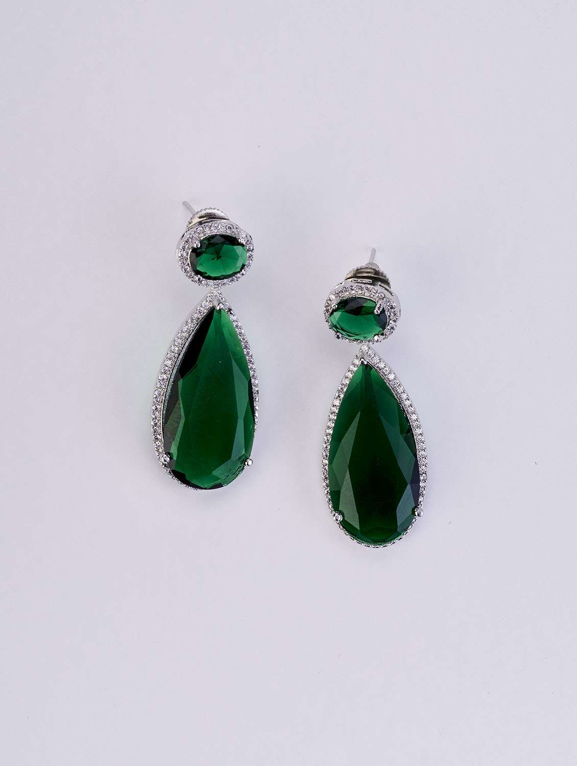 women sapphire necklace and earring set - 22280820 -  Standard Image - 3