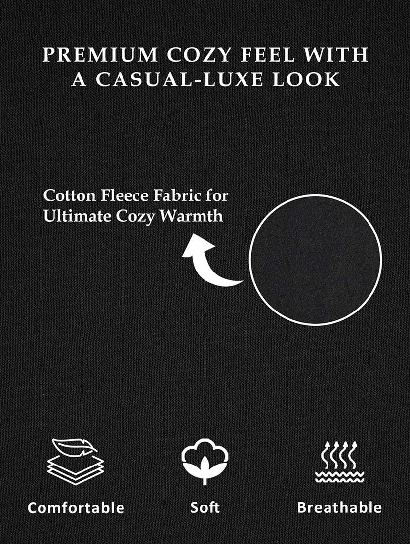 men solid crew neck long sleeve sweatshirt - 22281007 -  Standard Image - 5