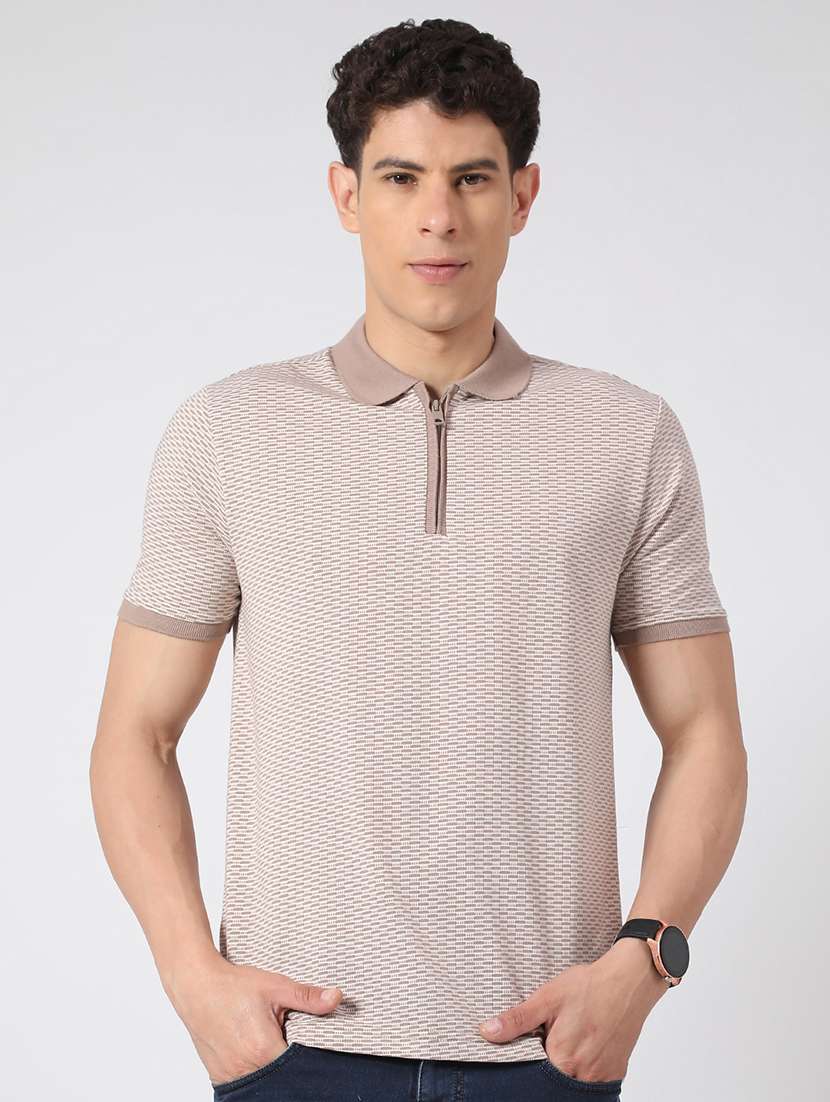 men solid short sleeve t-shirt