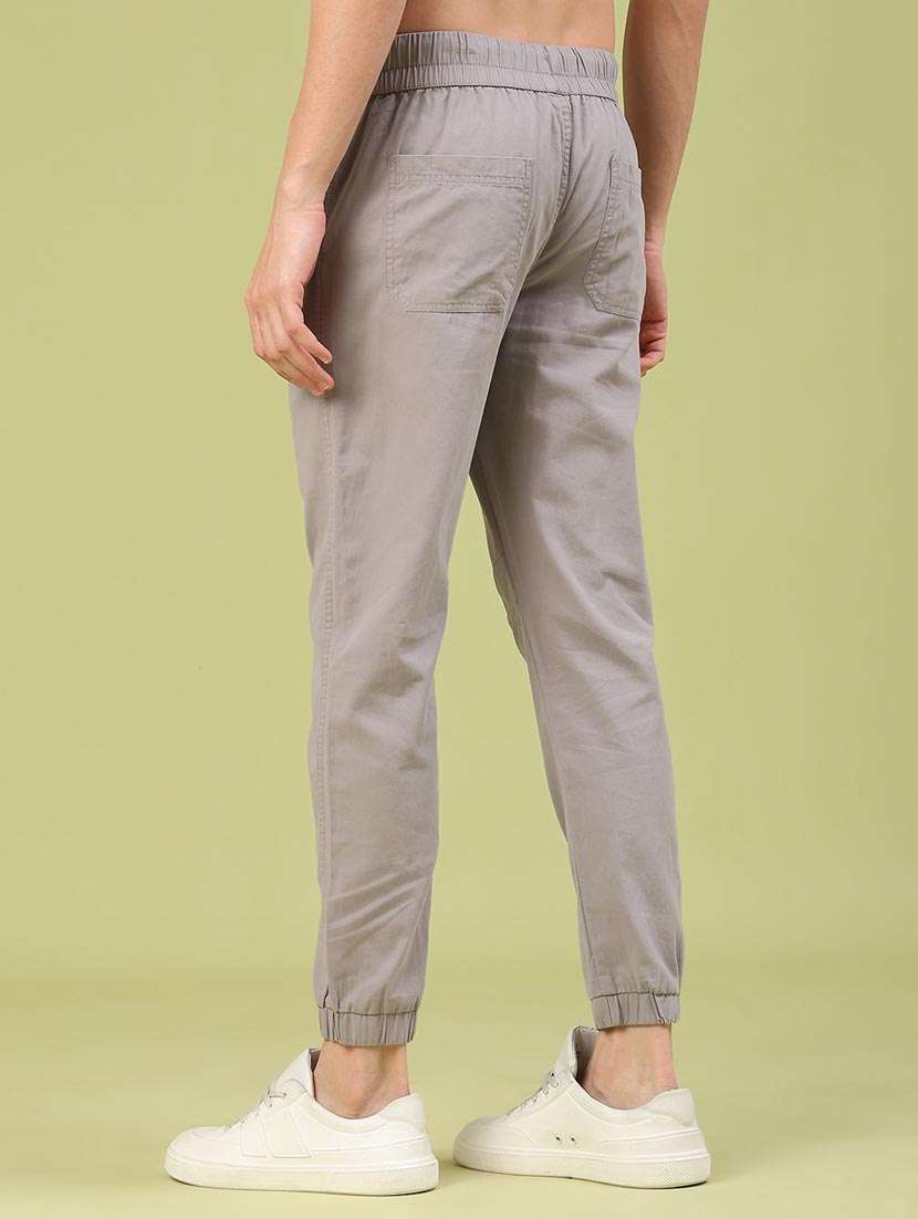 men grey cotton cargo - 22281806 -  Standard Image - 3
