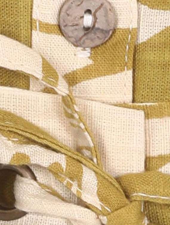 women printed three quarter sleeve tiered dress - 22282142 -  Standard Image - 3