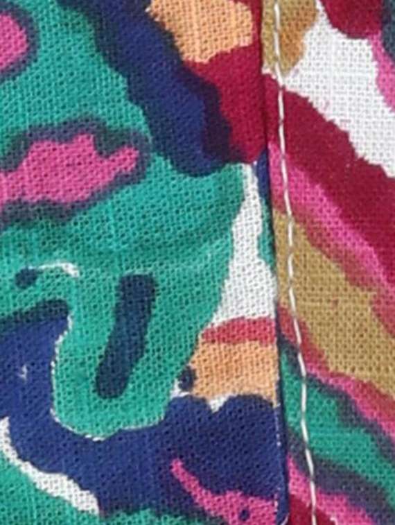 women printed three quarter sleeve tiered dress - 22282143 -  Standard Image - 3