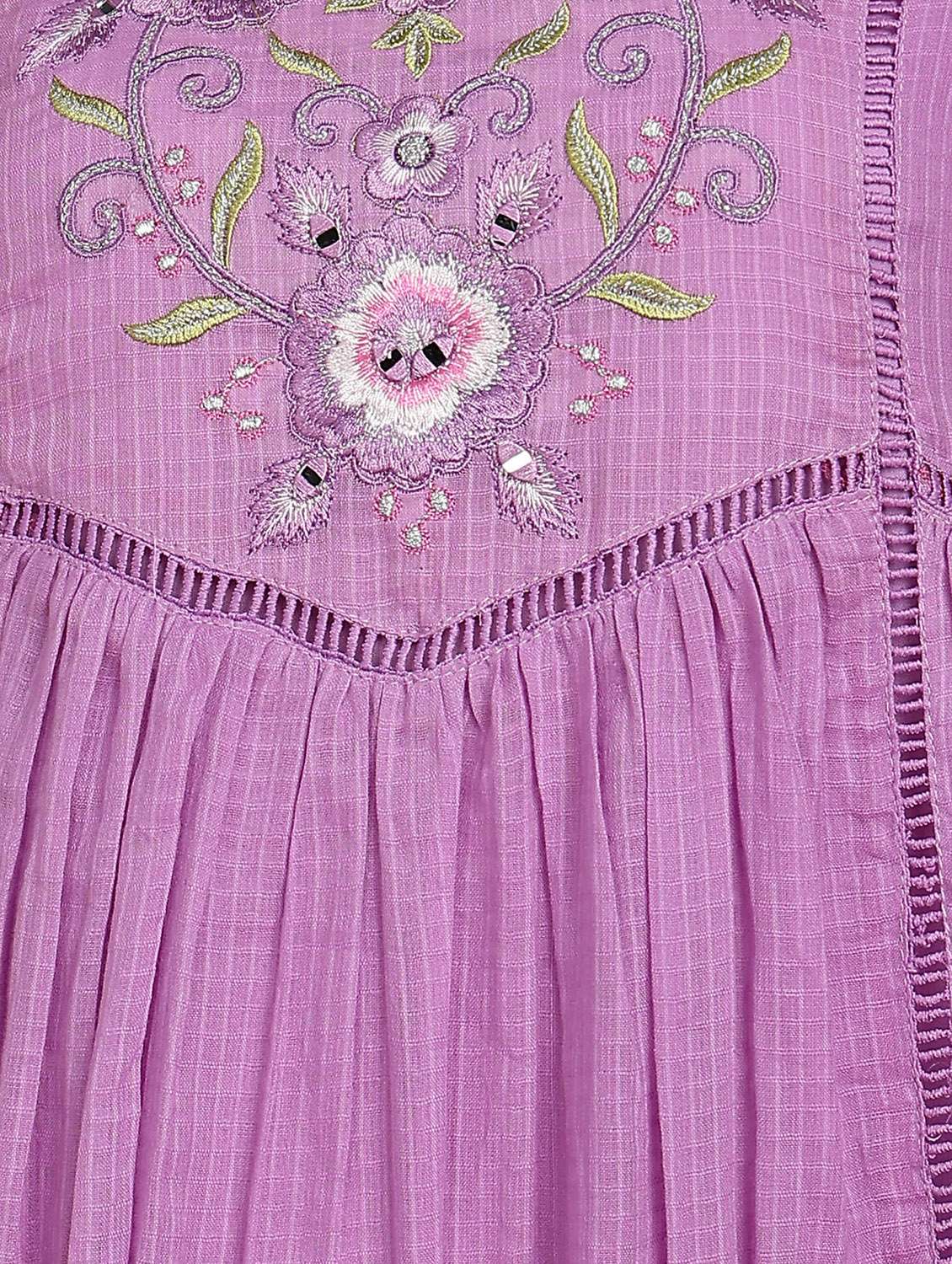 women self design three quarter sleeve kurta salwar set - 22282183 -  Standard Image - 5