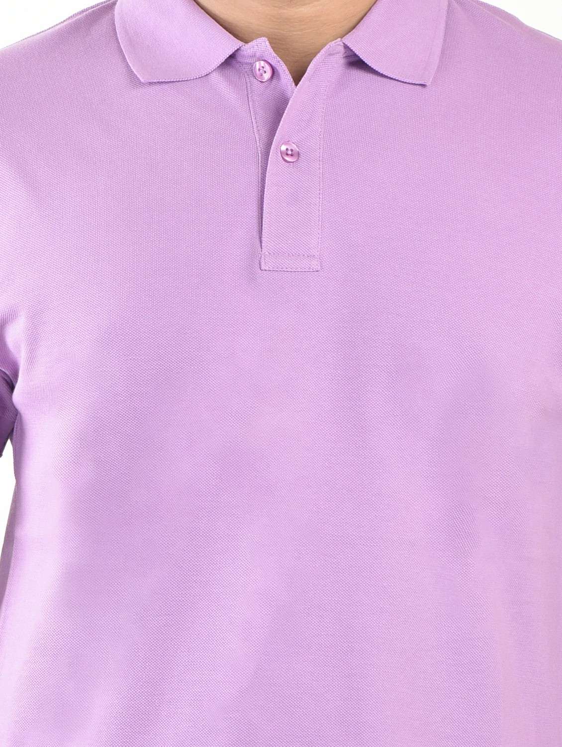 men solid short sleeve regular fit polo t-shirt - 22282281 -  Standard Image - 3