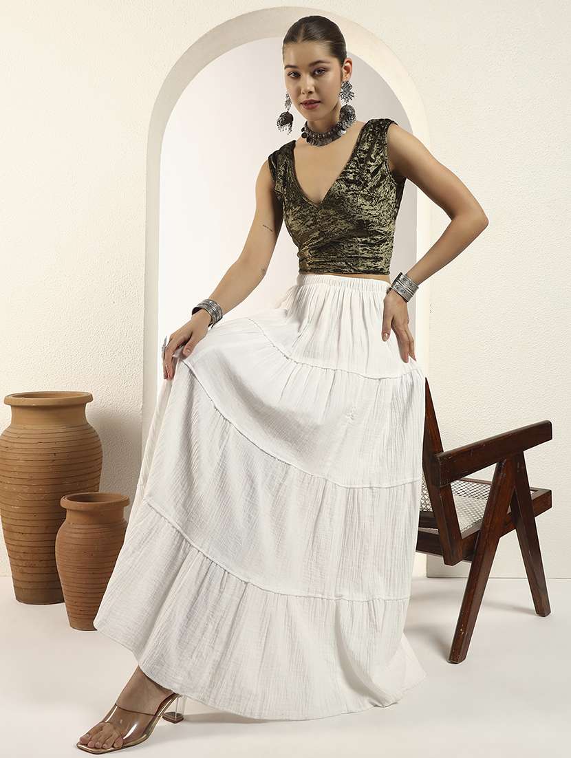 women solid sleeveless stitched blouse - 22282344 -  Standard Image - 5