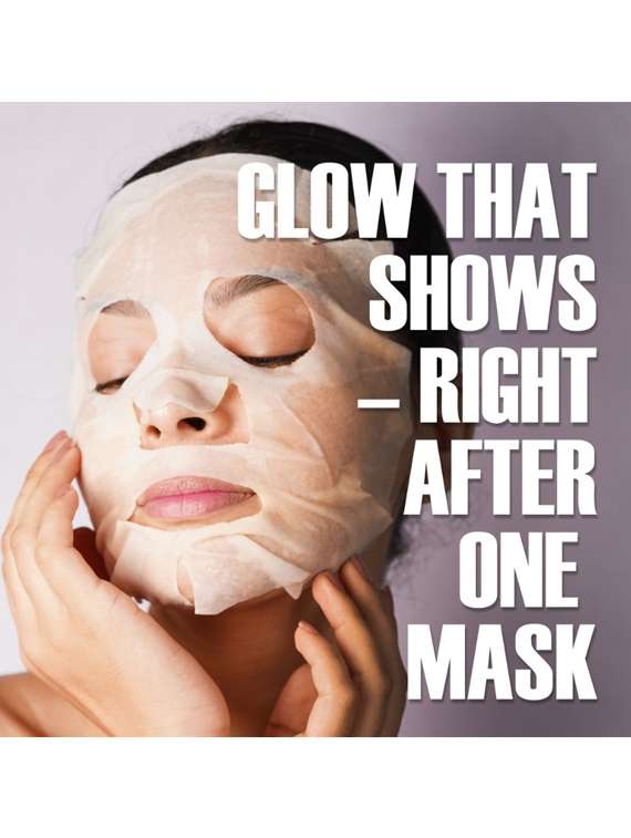 set of 2 moisturizing & hydrating sheet mask with hyaluronic acid - 22282363 -  Standard Image - 3