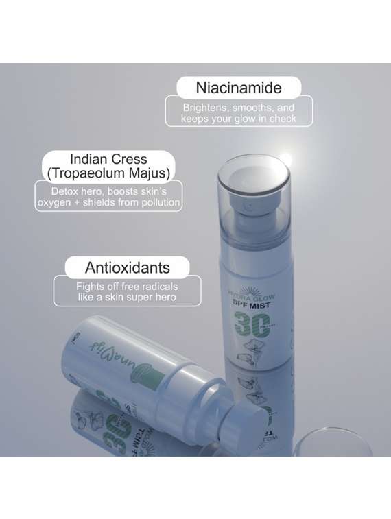 hydra glow spf30 face mist with hyaluronic acid & niacinamide - 60 ml - 22282365 -  Standard Image - 3