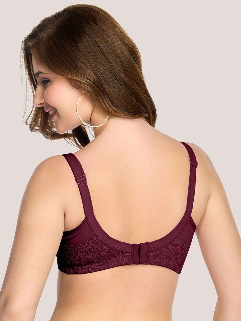 women solid full coverage minimizer bra - 22282389 -  Standard Image - 3