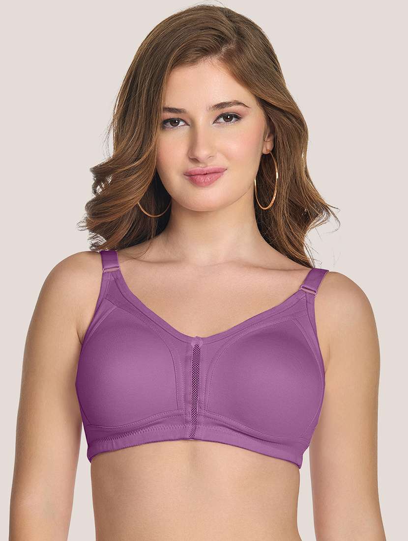 women solid full coverage minimizer bra