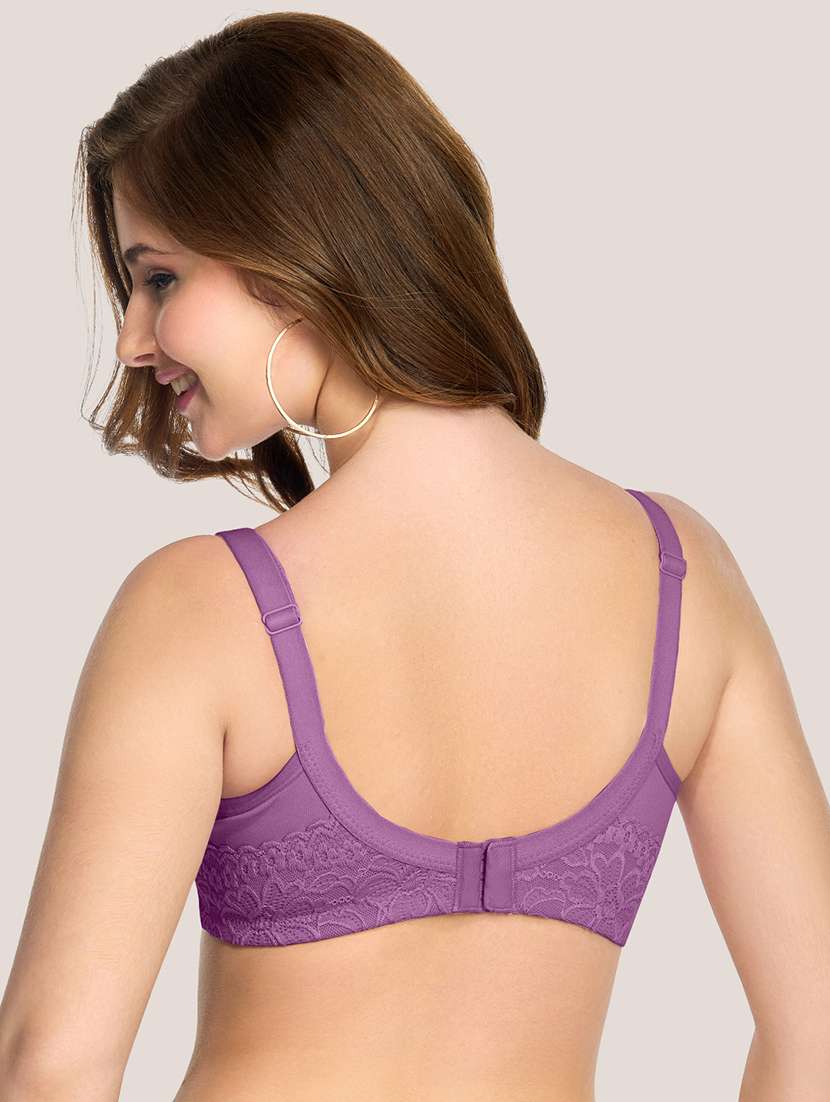 women solid full coverage minimizer bra - 22282391 -  Standard Image - 3