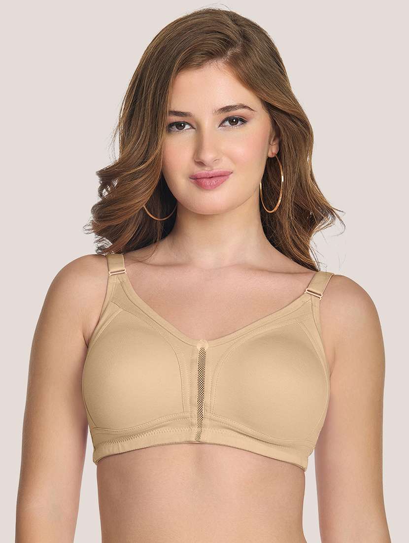women solid full coverage minimizer bra