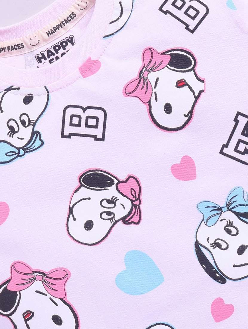 girls printed short sleeve tee - 22282441 -  Standard Image - 3