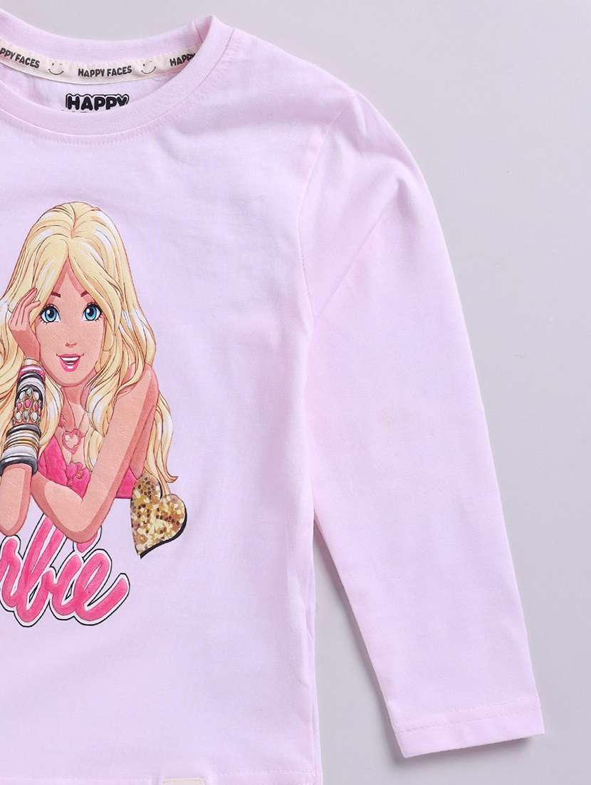 girls printed long sleeve tee - 22282446 -  Standard Image - 3