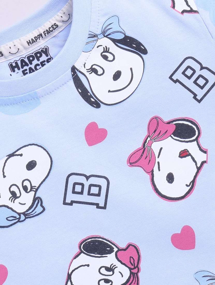 Girls Printed Short Sleeve Tee - 22282449 -  Standard Image - 3