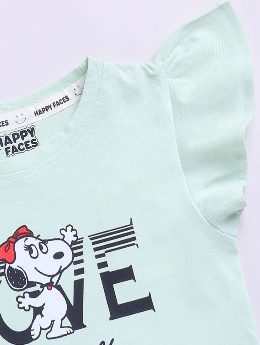 girls printed short sleeve tee - 22282472 -  Standard Image - 3