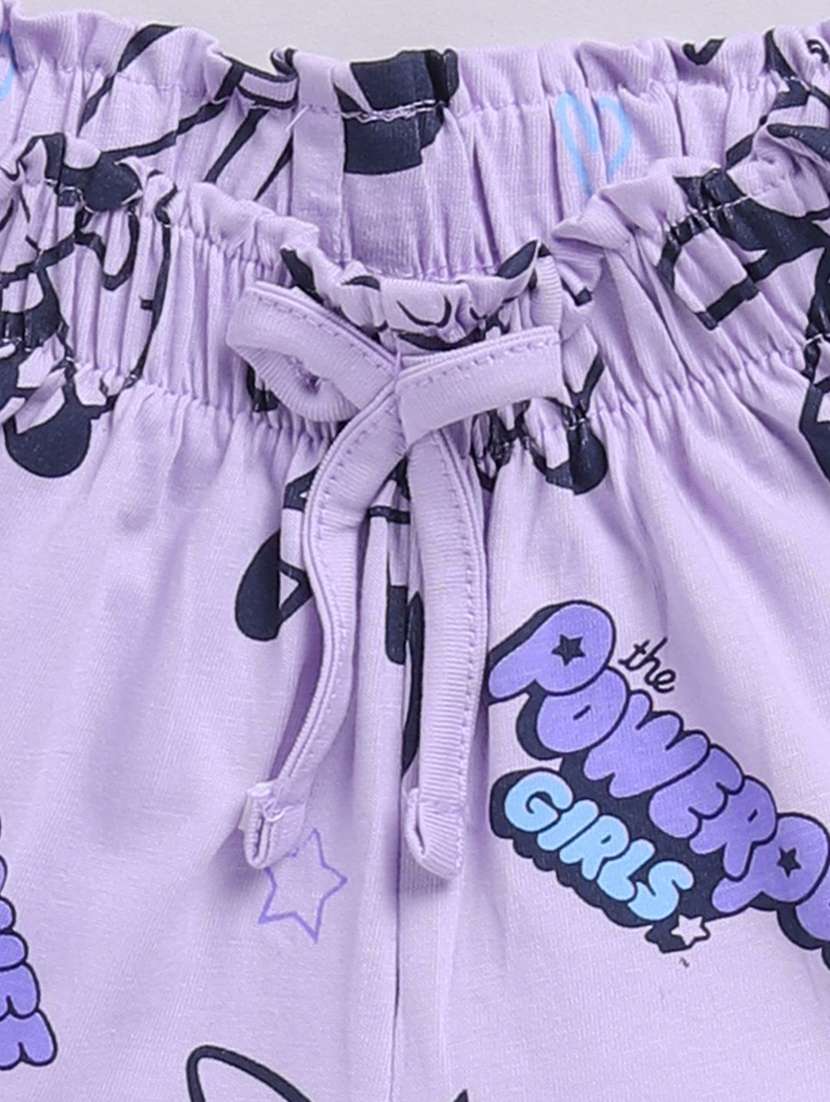 girls printed mid rise shorts - 22282487 -  Standard Image - 3