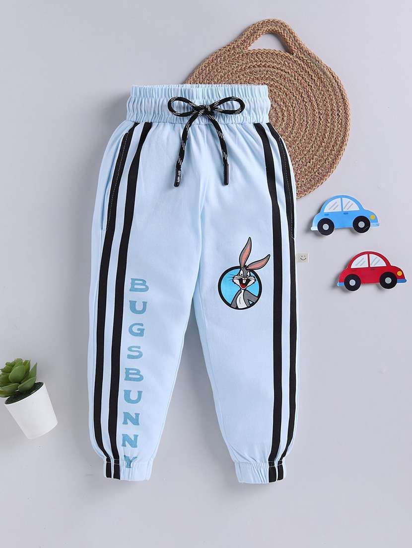 girls printed mid rise jogger