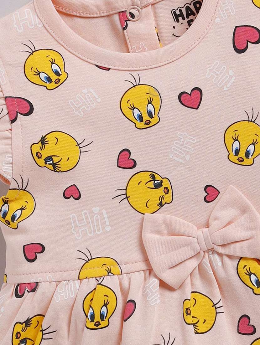 girls printed sleeveless a-line dress - 22282537 -  Standard Image - 3