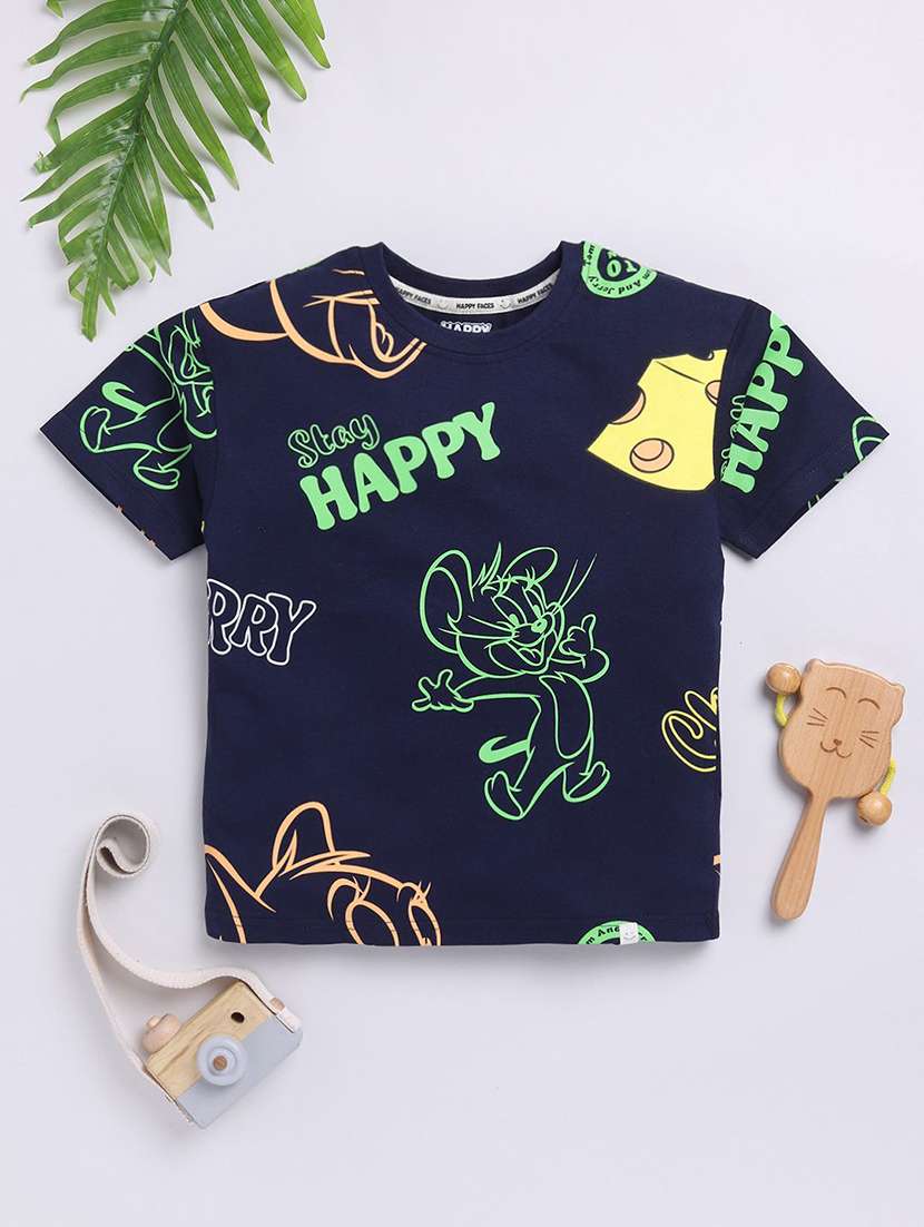 kids printed short sleeve t-shirt 