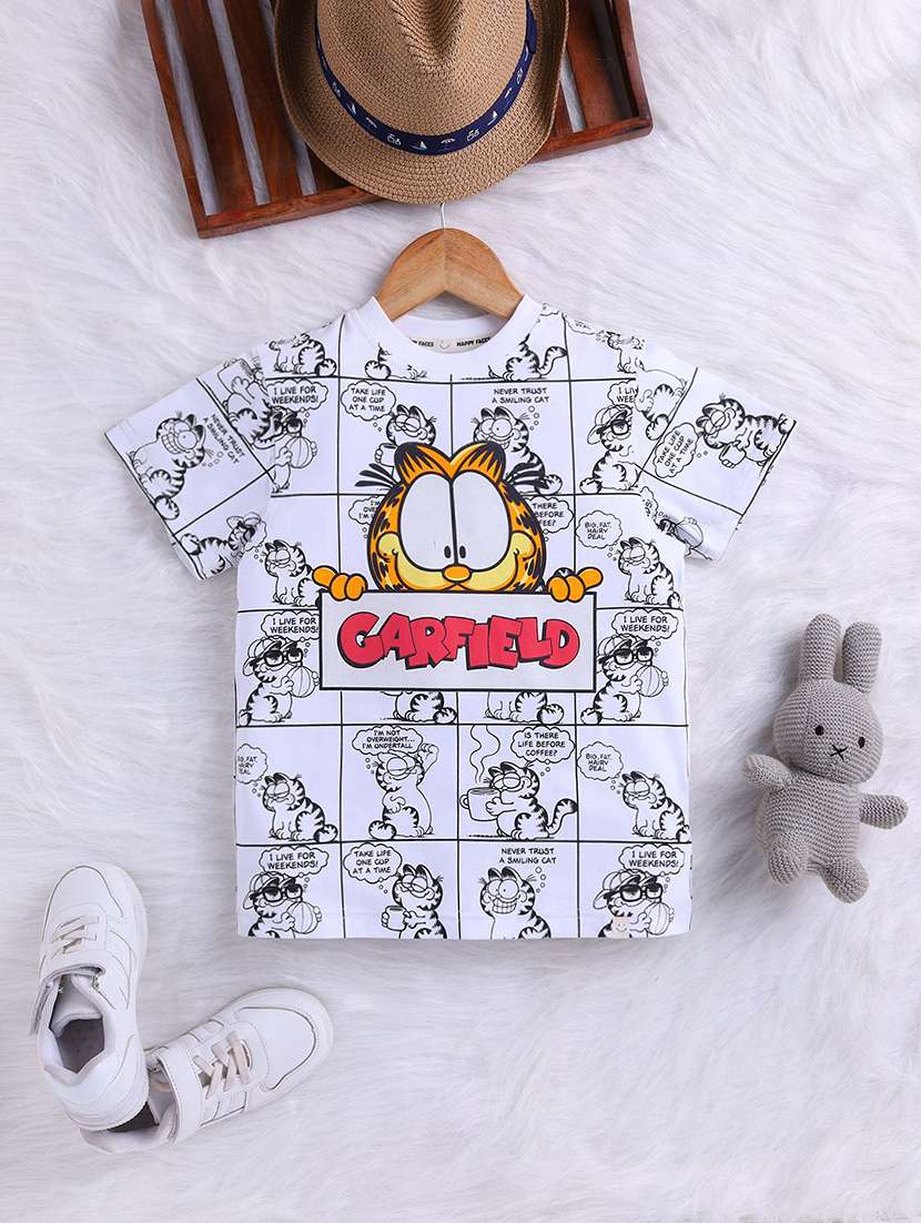 kids printed short sleeve t-shirt 
