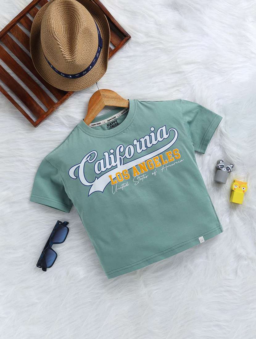 boys printed short sleeve t-shirt
